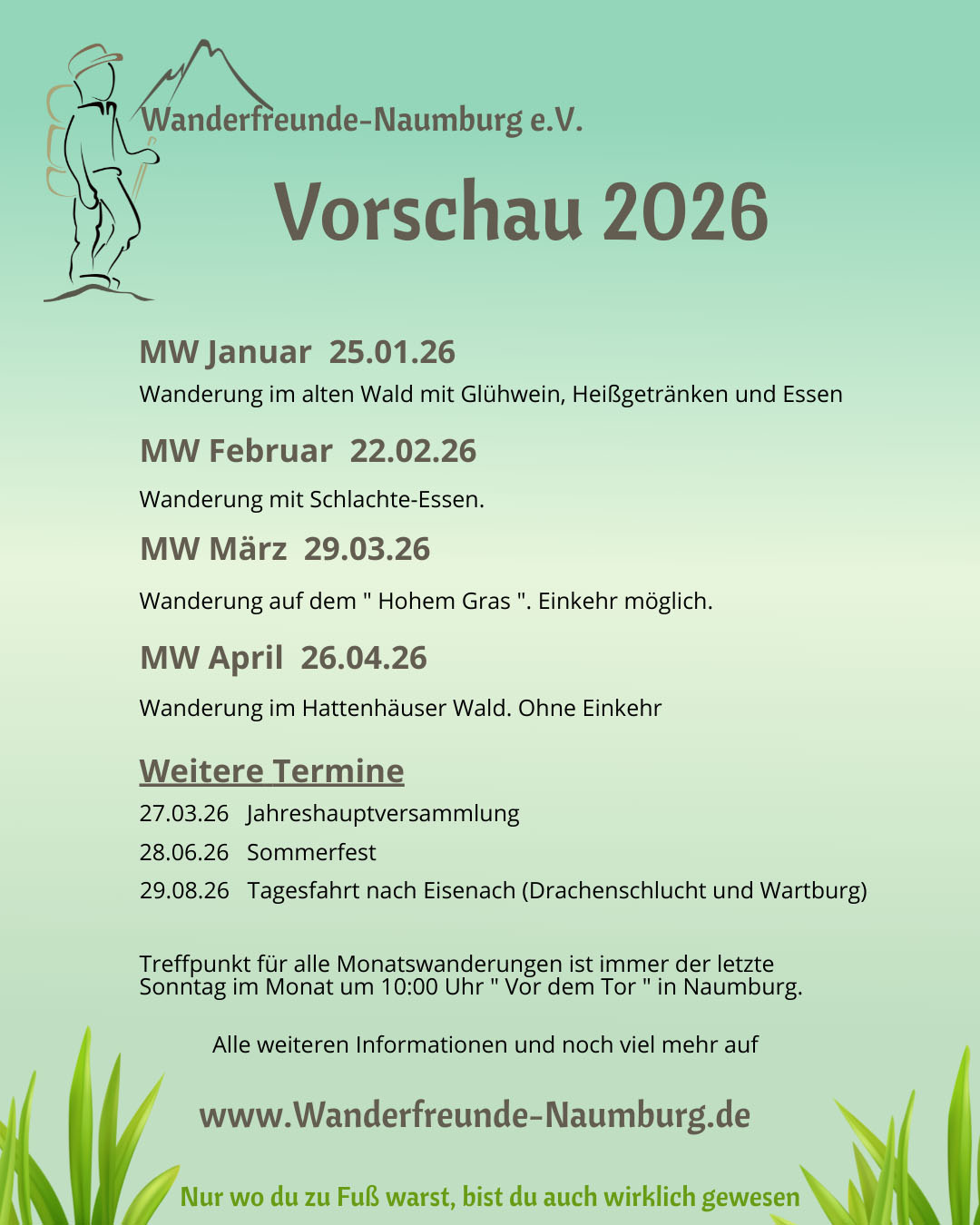 Jahresplanung 2026